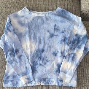 Splendid Blue Tie-Dye thermal shirt